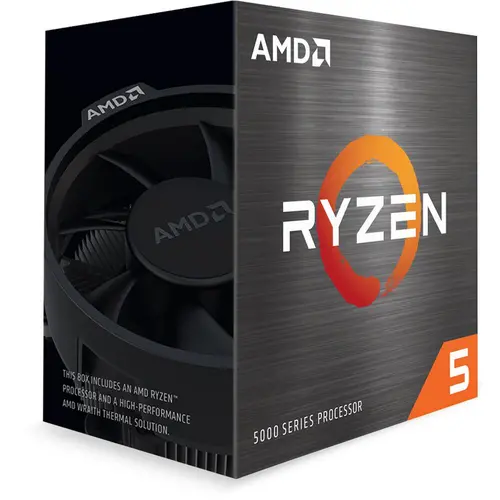 Процесор, AMD Ryzen 5 5500 6C/12T (3.6GHz / 4.2GHz Boost, 19MB, 65W, AM4)
