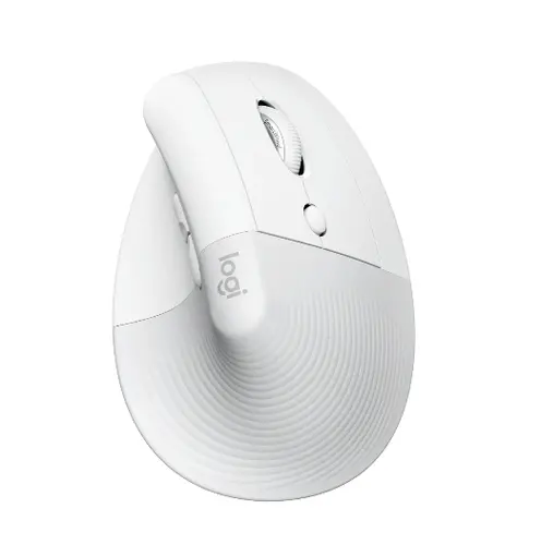 Мишка, Logitech Lift for Mac Vertical Ergonomic Mouse - OFF-WHITE/PALE GREY - EMEA