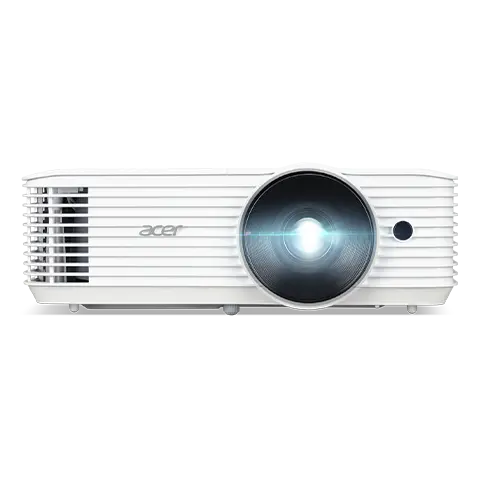 Мултимедиен проектор, Acer Projector H5386BDi, DLP, WXGA (1280x720), 5000 ANSI Lumens, 20 000:1, 1.1x, 3D ready, 24/7 opertion, HDMI 1.4, VGA, DC Out(5V/1.5A, USB Type A), RS-232, RCA, Audio in/out, Wireless dongle included,Bluelight Shield, Speaker 3W, Bag, 2.75kg, 2?, White