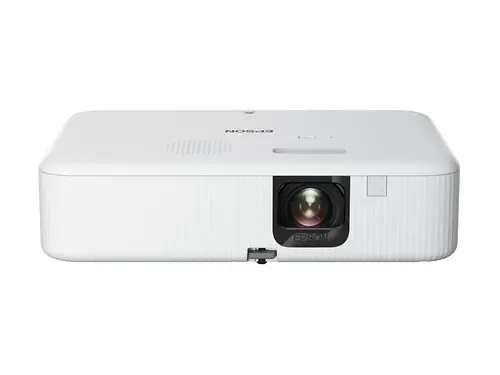 Мултимедиен проектор, Epson CO-FH02, Full HD 1080p (1920 x 1080, 16:9), 3000 ANSI lumens, 16 000:1, USB 2.0, HDMI, Android TV, Lamp warr: 24 months, White