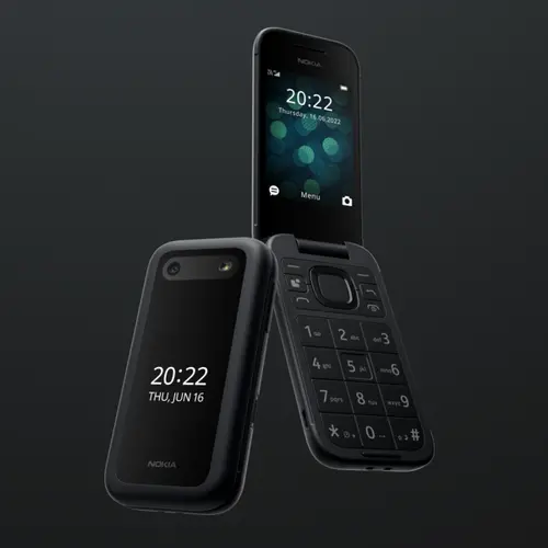 Мобилен телефон, NOKIA 2660 DS FLIP BLACK Мобилен телефон, NOKIA 2660 DS FLIP BLACK