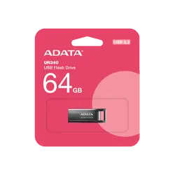 Памет, ADATA UR340 64GB USB 3.2 Black