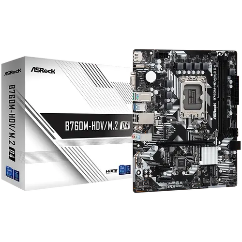 Дънна платка, ASROCK B760M-HDV/M.2 D4
