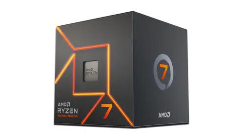 Процесор, AMD Ryzen 7 7700 8C/16T (3.8GHz / 5.3GHz Boost, 40MB, 65W, AM5)