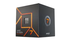 Процесор, AMD Ryzen 7 7700 8C/16T (3.8GHz / 5.3GHz Boost, 40MB, 65W, AM5)
