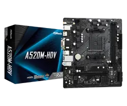 Дънна платка, ASROCK A520M-HDV /AM4