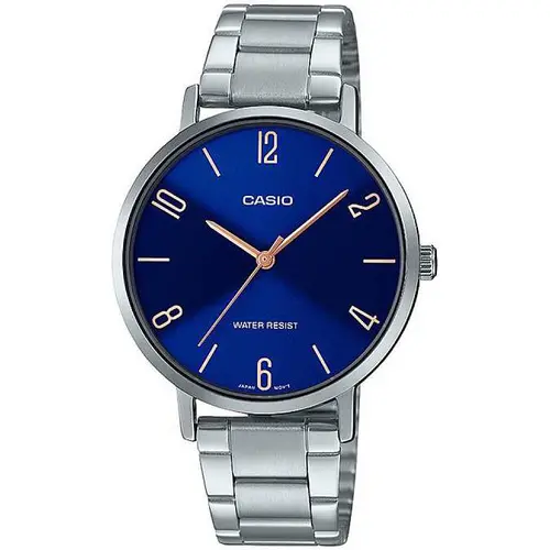 Дамски аналогов часовник Casio - LTP-VT01D-2B2UDF