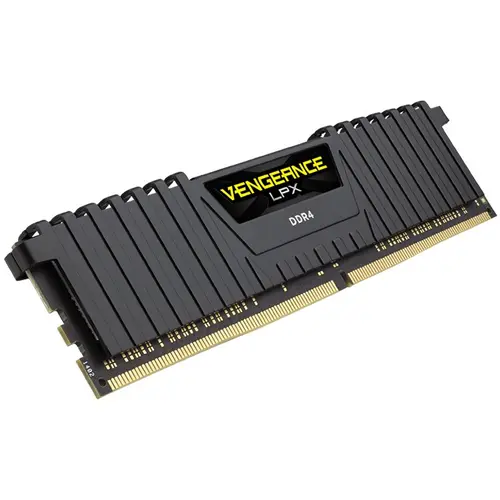 Памет CORSAIR VENGEANCE LPX, 8GB (1 x 8GB), DDR4, 2666MHz, C16, Black
