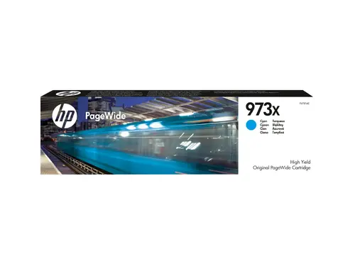 Консуматив, HP 973X High Yield Cyan Original PageWide Cartridge