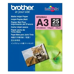 Хартия, Brother BP-60 A3 Innobella Matt Photo Paper (A3/25 sheets)
