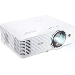 Мултимедиен проектор, Acer Projector S1386WH, DLP, Short Throw, WXGA (1280x800), 3600 ANSI Lumens, 20000:1, 3D, HDMI, VGA, RCA, Audio in, Audio out, VGA out, DC Out (5V/1A, USB-A), Speaker 16W, Bluelight Shield, 3.1kg, White