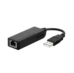 Адаптер, D-Link USB 2.0 10/100Mbps Fast Ethernet Adapter