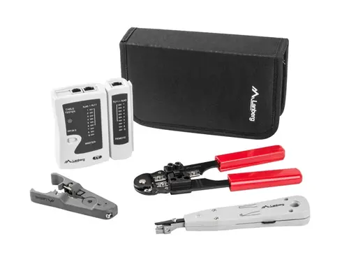 Инструмент, Lanberg network tool case w. network tools and tester Инструмент, Lanberg network tool case w. network tools and tester