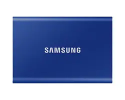 Твърд диск, Samsung Portable SSD T7 1TB, USB 3.2, Read 1050 MB/s Write 1000 MB/s, Indigo Blue