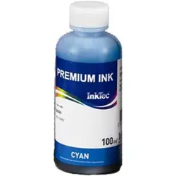 Бутилка с мастило INKTEC за HP CC640/CC641/No-300/901, 100 ml, Cyan