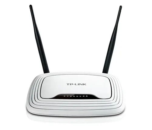 Безжичен рутер TP-LINK TL-WR841N, 2.4 GHz, 300Mbps, 10/100