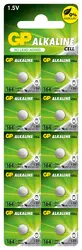 Бутонна алкална батерия GP164 LR-621/ 10бр./pack цена за 1 бр./ 1.55V AG1 GP