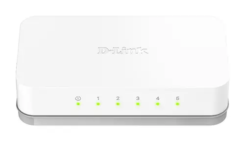 Суич D-Link GO-SW-5E/E, 5 портов 10/100