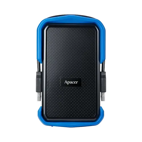 Твърд диск, Apacer AC631, 1TB 2.5" SATA HDD USB 3.2 Military-Grade Shockproof Portable Hard Drive