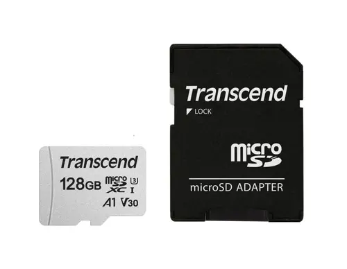 Памет, Transcend 128GB microSD w/ adapter UHS-I U3 A1