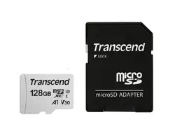 Памет, Transcend 128GB microSD w/ adapter UHS-I U3 A1