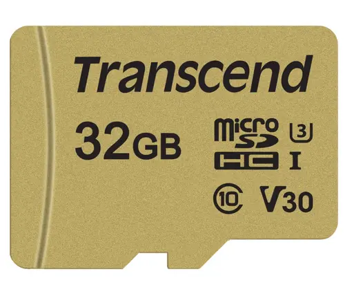Памет, Transcend 32GB micro SD UHS-I U3 (with adapter), MLC
