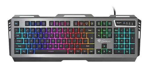 Клавиатура, Genesis Gaming Keyboard Rhod 420 Rgb Backlight Us Layout Клавиатура, Genesis Gaming Keyboard Rhod 420 Rgb Backlight Us Layout