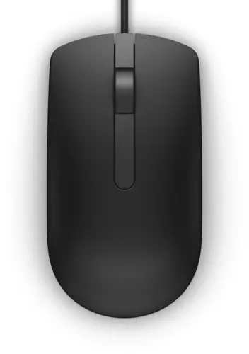 Мишка, Dell MS116 Optical Mouse Black
