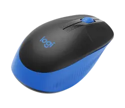 Мишка, Logitech M190 Full-size wireless mouse - BLUE - 2.4GHZ - N/A - EMEA - M190