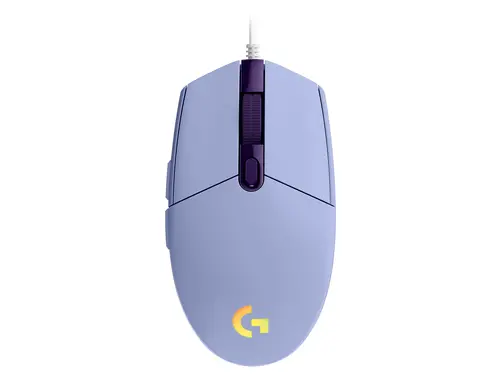 Мишка, Logitech G102 Mouse, Lightsync RGB, 8000 DPI, 6 Programmable Buttons, Lilac Мишка, Logitech G102 Mouse, Lightsync RGB, 8000 DPI, 6 Programmable Buttons, Lilac