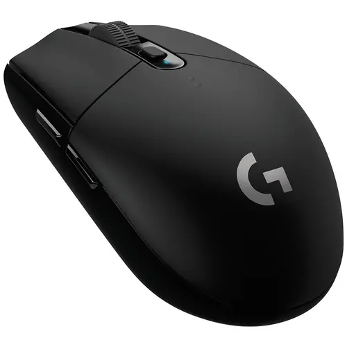 Мишка, Logitech G305 Wireless Mouse, Lightsync RGB, Lightspeed Wireless, HERO 12K DPI Sensor, 400 IPS, 6 Programmable Buttons, Black Мишка, Logitech G305 Wireless Mouse, Lightsync RGB, Lightspeed Wireless, HERO 12K DPI Sensor, 400 IPS, 6 Programmable Buttons, Black