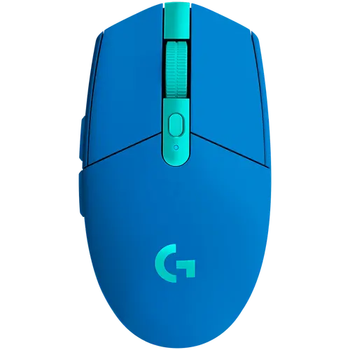 Мишка, Logitech G305 Wireless Mouse, Lightsync RGB, Lightspeed Wireless, HERO 12K DPI Sensor, 400 IPS, 6 Programmable Buttons, Blue Мишка, Logitech G305 Wireless Mouse, Lightsync RGB, Lightspeed Wireless, HERO 12K DPI Sensor, 400 IPS, 6 Programmable Buttons, Blue