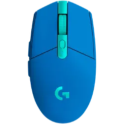 Мишка, Logitech G305 Wireless Mouse, Lightsync RGB, Lightspeed Wireless, HERO 12K DPI Sensor, 400 IPS, 6 Programmable Buttons, Blue