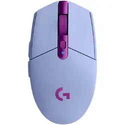 Мишка, Logitech G305 Wireless Mouse, Lightsync RGB, Lightspeed Wireless, HERO 12K DPI Sensor, 400 IPS, 6 Programmable Buttons, Lilac