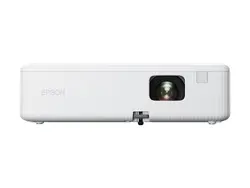 Мултимедиен проектор, Epson CO-FH01, Full HD 1080p (1920 x 1080, 16:9), 3000 ANSI lumens, 16 000:1, WLAN (optional), USB 2.0, HDMI, Lamp warr: 6000h, Warr: 24 months, White