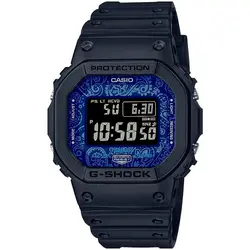 Мъжки часовник Casio G-Shock Blue Paisley Bluetooth Solar - GW-B5600BP-1ER