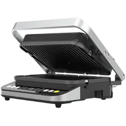 AENO ''Electric Grill EG5: 2000W, 2 heating modes - Lower Grill, Both Grills, 6 preset programs, Defrost, Max opening angle -180°, Temperature regulation, Timer, Removable double-sided plates, Plate size 320*220mm''