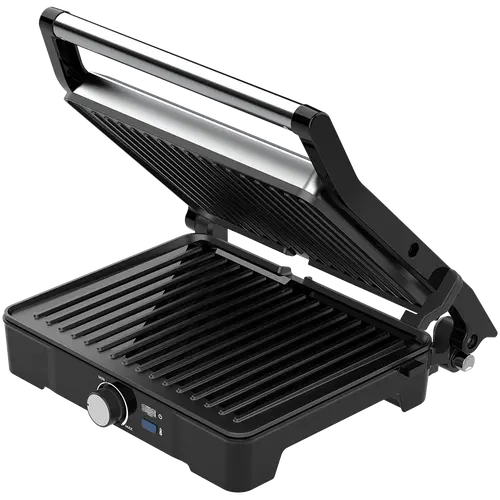 AENO Electric Grill EG2: 2000W, Temperature regulation, Max opening angle -180°, Plate size 290*234mm