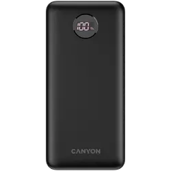 CANYON power bank PB-2002 LED 20000 mAh PD 20W QC 3.0 Black