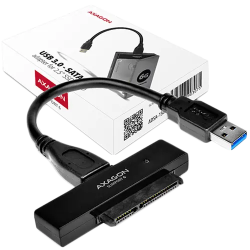 AXAGON ADSA-1S USB2.0 - SATA HDD External Adapter Incl. 2.5" Case