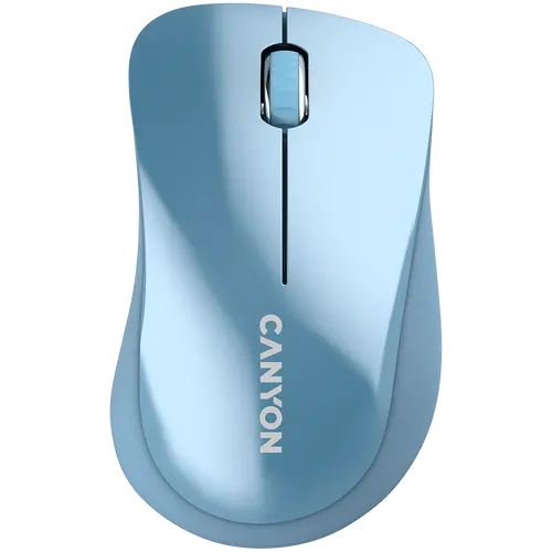 CANYON MW-11, 2.4 GHz  Wireless mouse ,with 3 buttons, DPI 1200, Battery:AAA*2pcs  ,Blue67*109*38mm 0.063kg