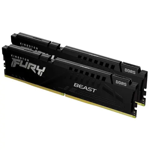 Kingston DRAM 32GB 5600MT/s DDR5 CL36 DIMM (Kit of 2) FURY Beast Black EXPO