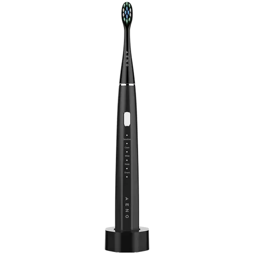 AENO SMART Sonic Electric toothbrush, DB2S: Black, 4modes +8 smart, wireless charging, 46000rpm, 90 days without charging, IPX7