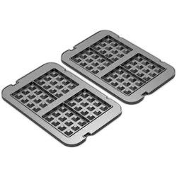 AENO Electric grill AEG0001/AEG0005 Waffle plate,  Non-stick coating, size: 290*234mm, 2 pcs in set