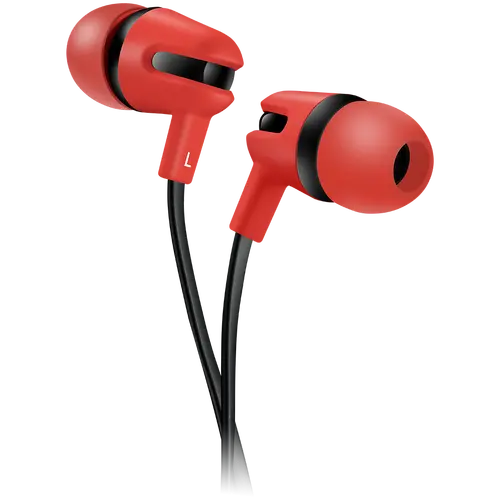 CANYON headphones SEP-4 Mic Flat 1.2m Red