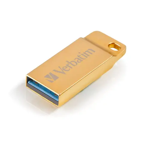 Памет, Verbatim Metal Executive 64GB USB 3.0 Gold