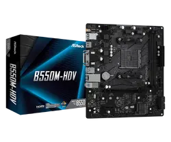 Дънна платка, ASROCK B550M-HDV /AM4