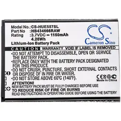 Батерия  за рутер хотспот HB434666RAW Huawei E5336 E5573 E5577  3,7V  1150mAh CAMERON SINO