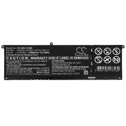 Батерия за лаптоп CAMERON SINO, За DELL Inspiron 13 5310 V6W33, 15.0V, 3500mAh