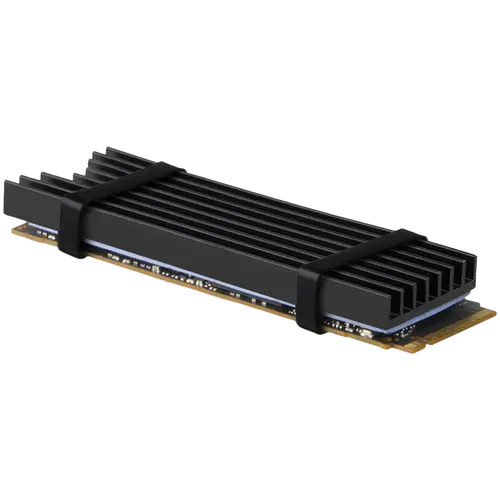 AXAGON CLR-M2L6 passive - M.2 SSD, 80mm SSD, ALU body, silicone thermal pads, height 6mm